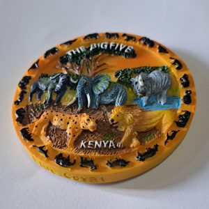 MUYU Magnet Magnete 3D Per Frigorifero – Animali Selvatici Del Kenya, Souvenir Da Viaggio, Decorazione Casa